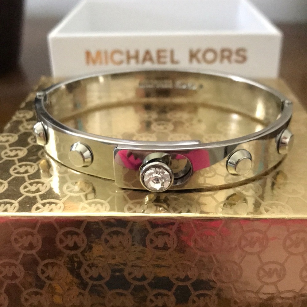 Michael Kors rhinestone bangle
